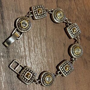 Brighton Heiress Two Toned Crystal bracelet ⭐️